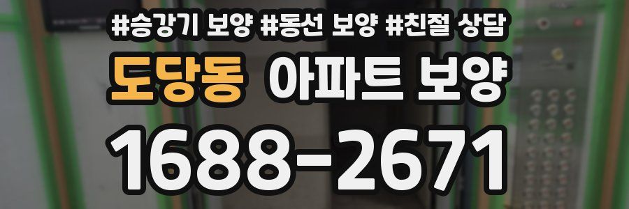 도당동 아파트 보양