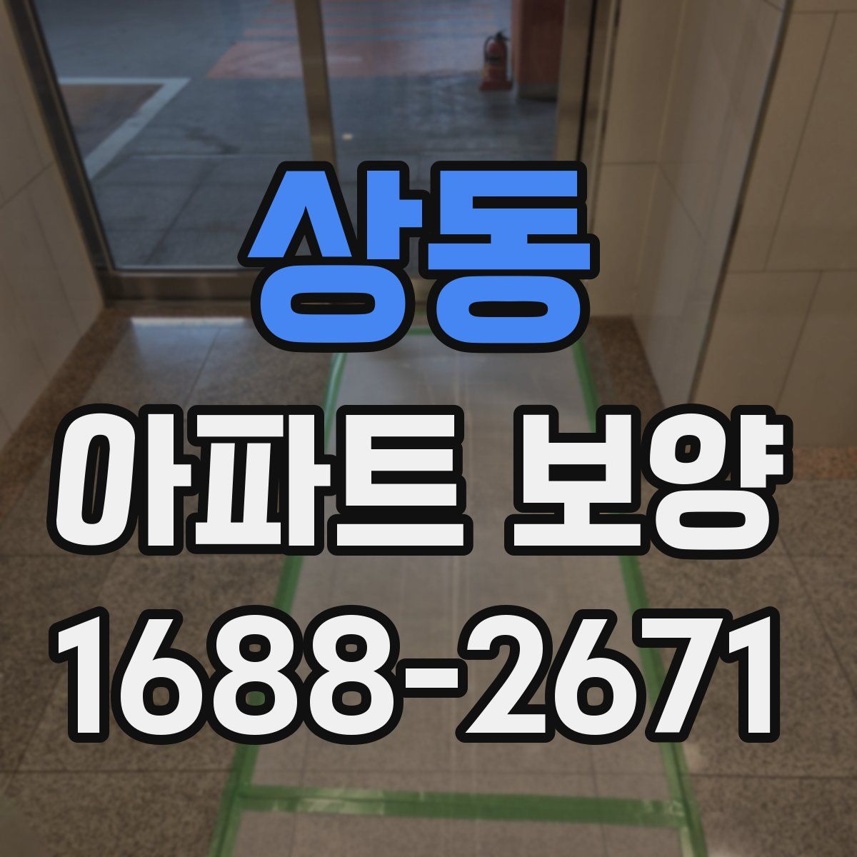 상동 아파트 보양