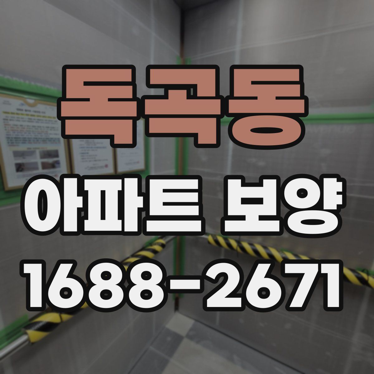 독곡동 아파트 보양