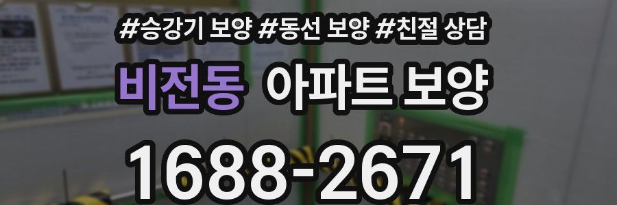 비전동 아파트 보양