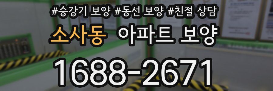 소사동 아파트 보양