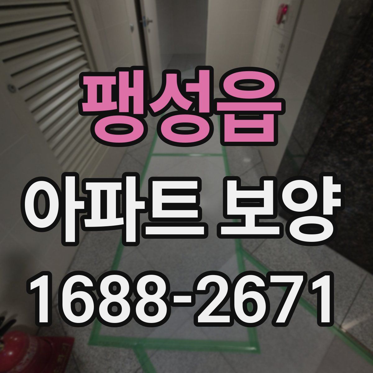 팽성읍 아파트 보양
