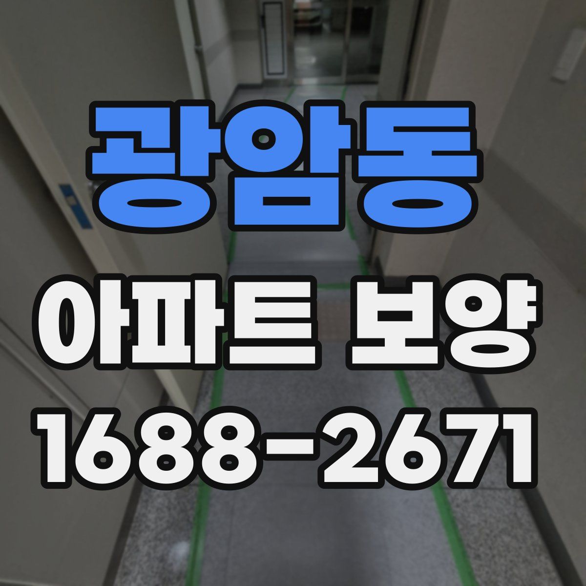 광암동 아파트 보양