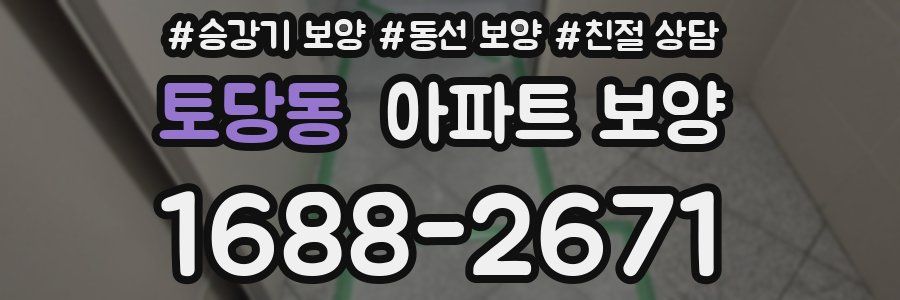 토당동 아파트 보양