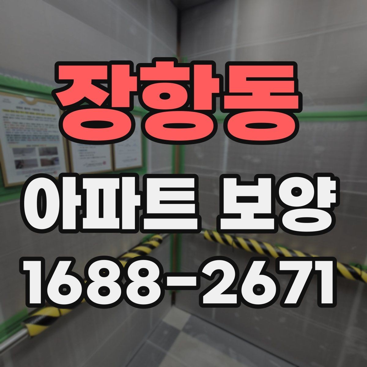 장항동 아파트 보양 시 견적서에서 봐야 할 항목