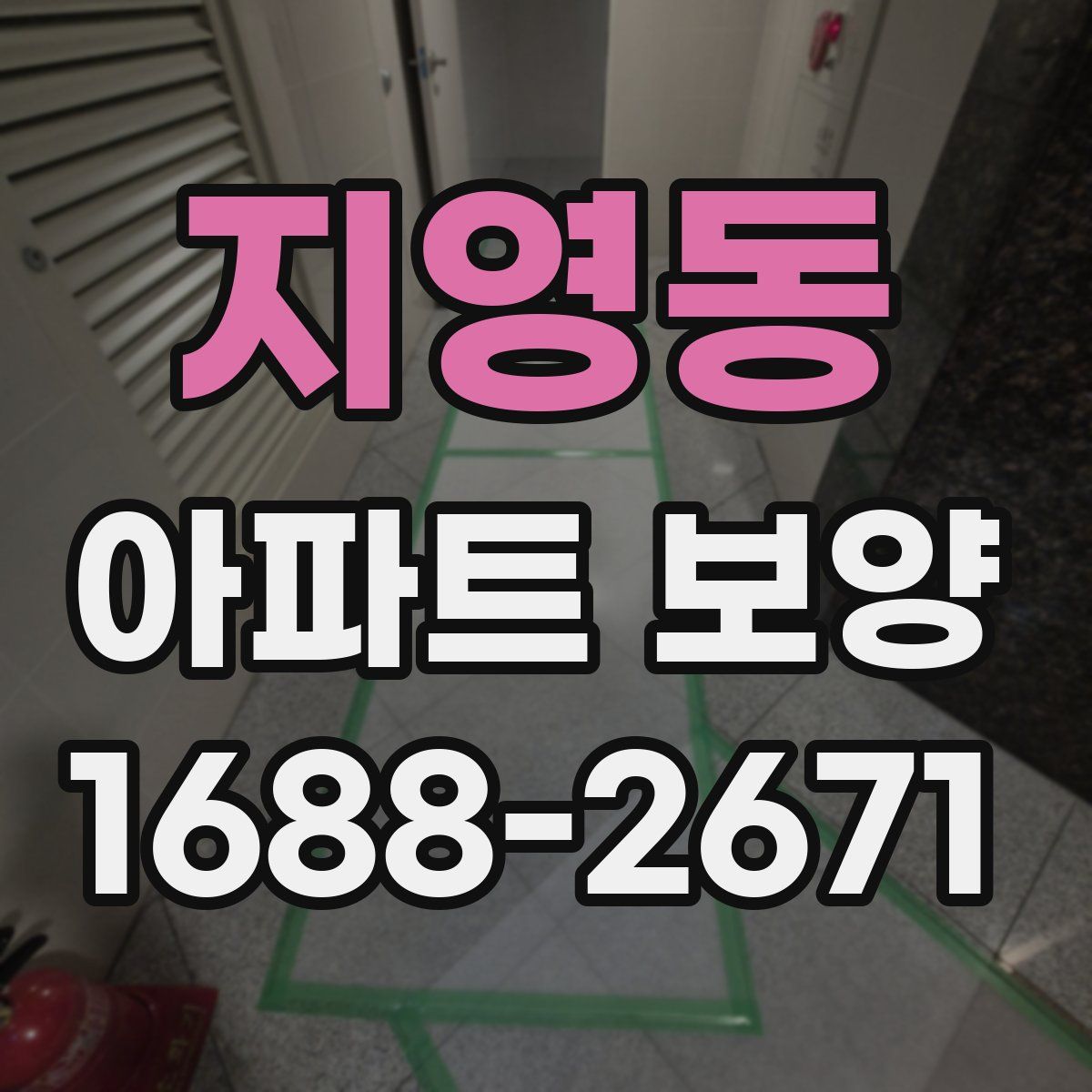 지영동 아파트 보양