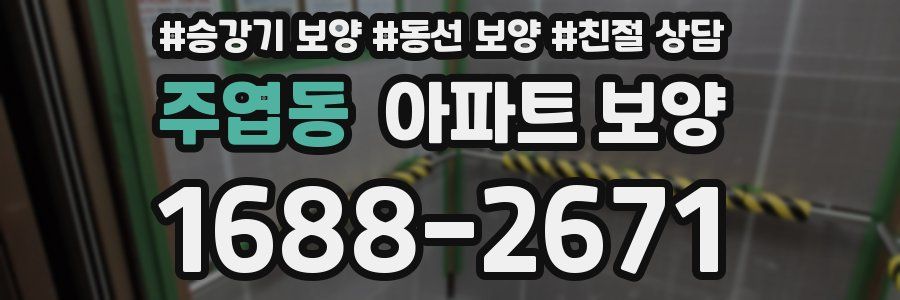 주엽동 아파트 보양