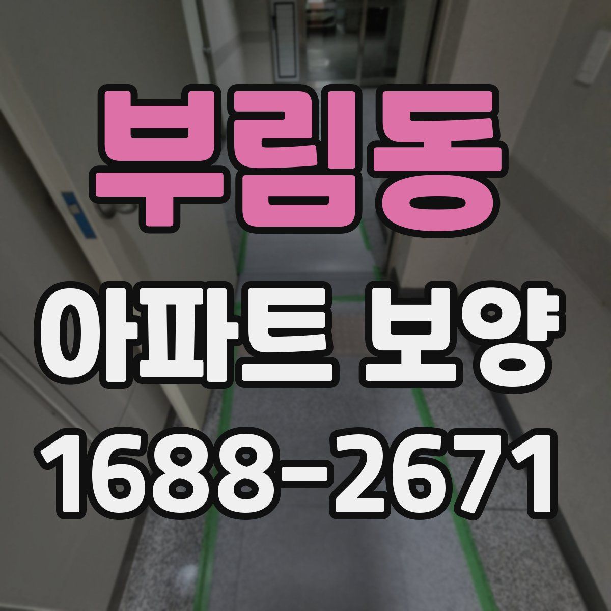 부림동 아파트 보양