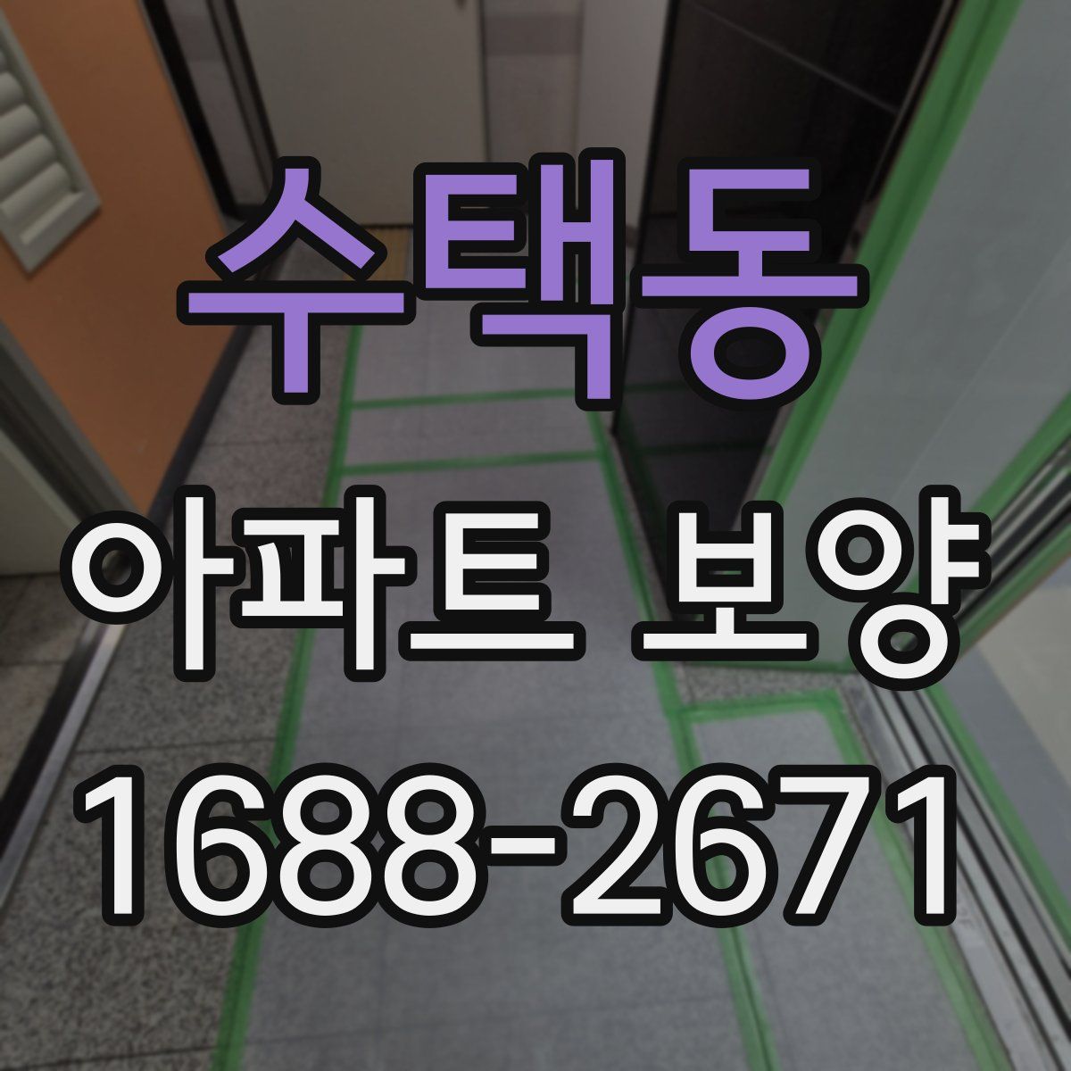 수택동 아파트 보양