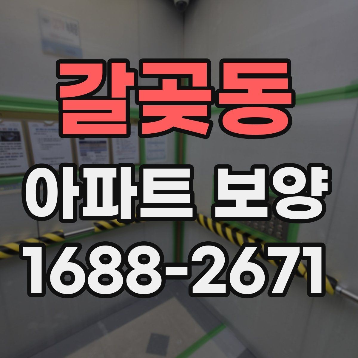 갈곶동 아파트 보양 작업 중 협업이 필요한 이유