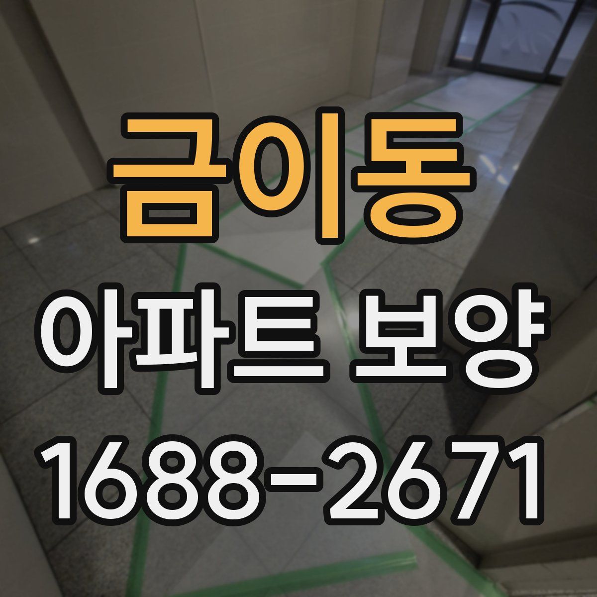 금이동 아파트 보양