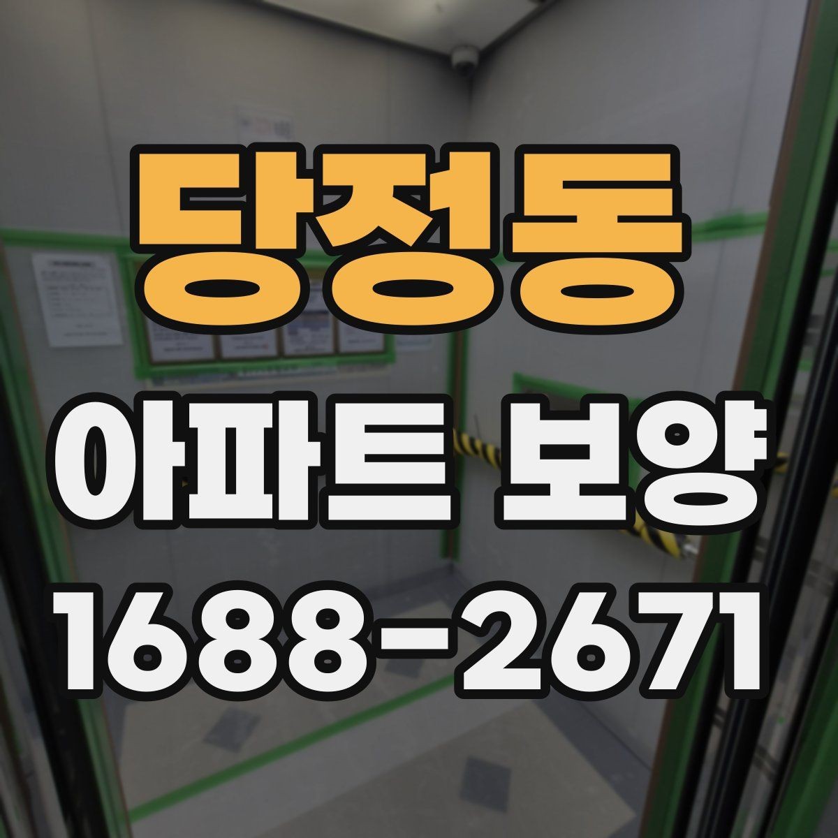당정동 아파트 보양 범위가 넓을 때 대응하는 법