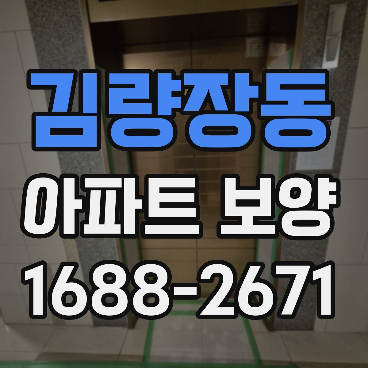 김량장동 아파트 보양