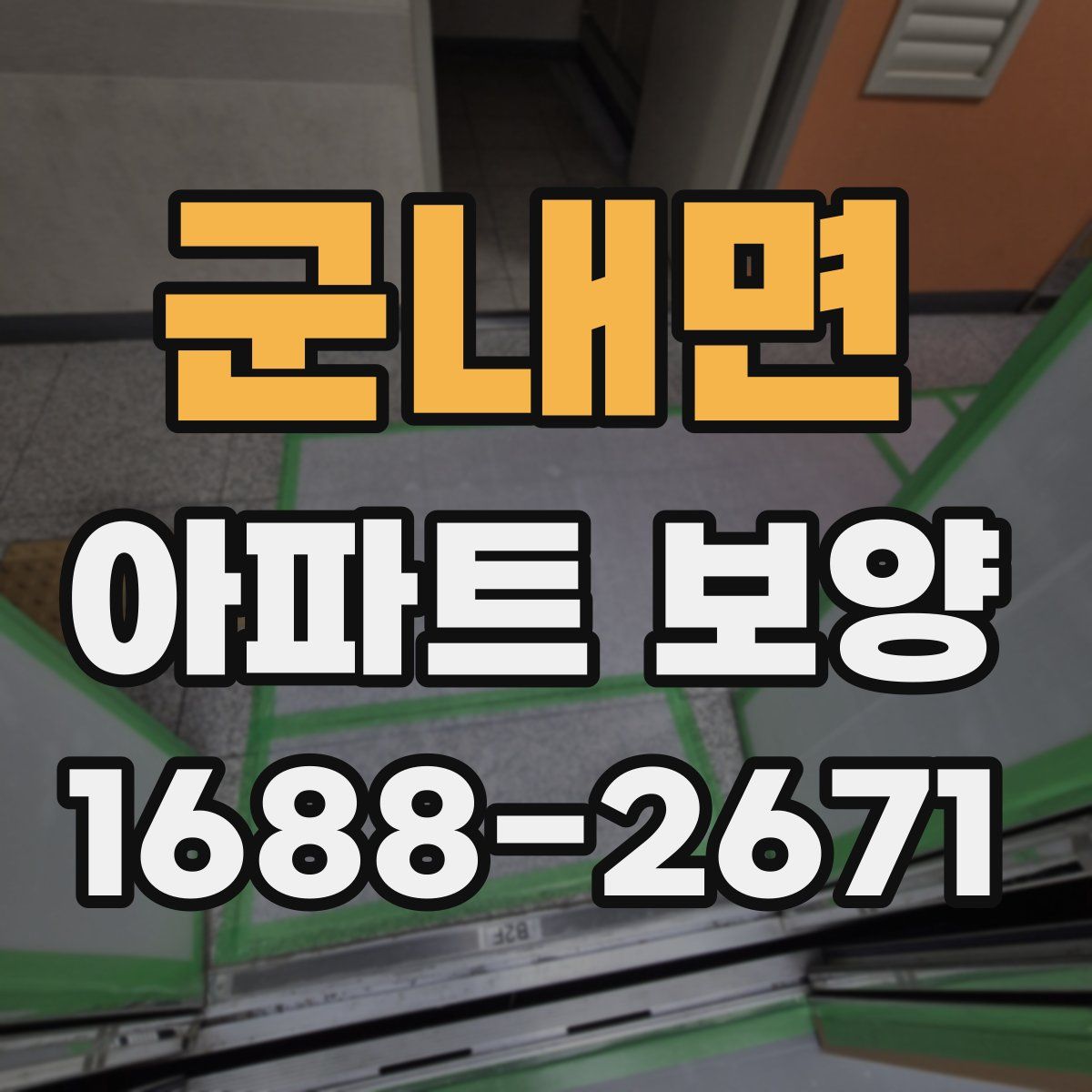 군내면 아파트 보양