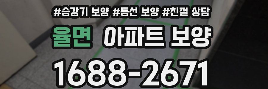 율면 아파트 보양
