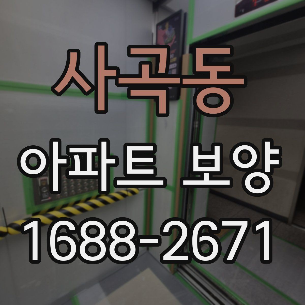 사곡동 아파트 보양 공정별 주의사항을 정리하면