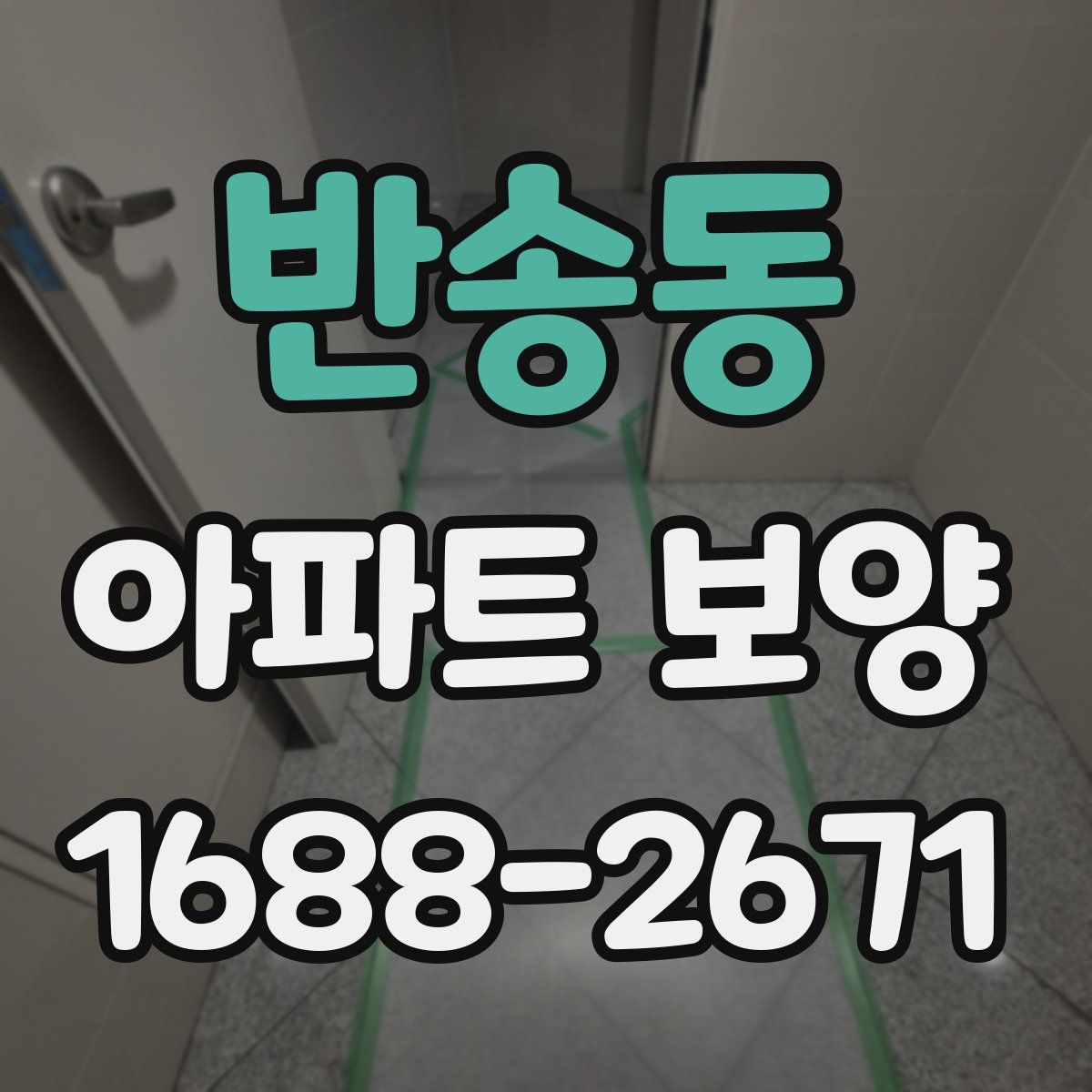 반송동 아파트 보양
