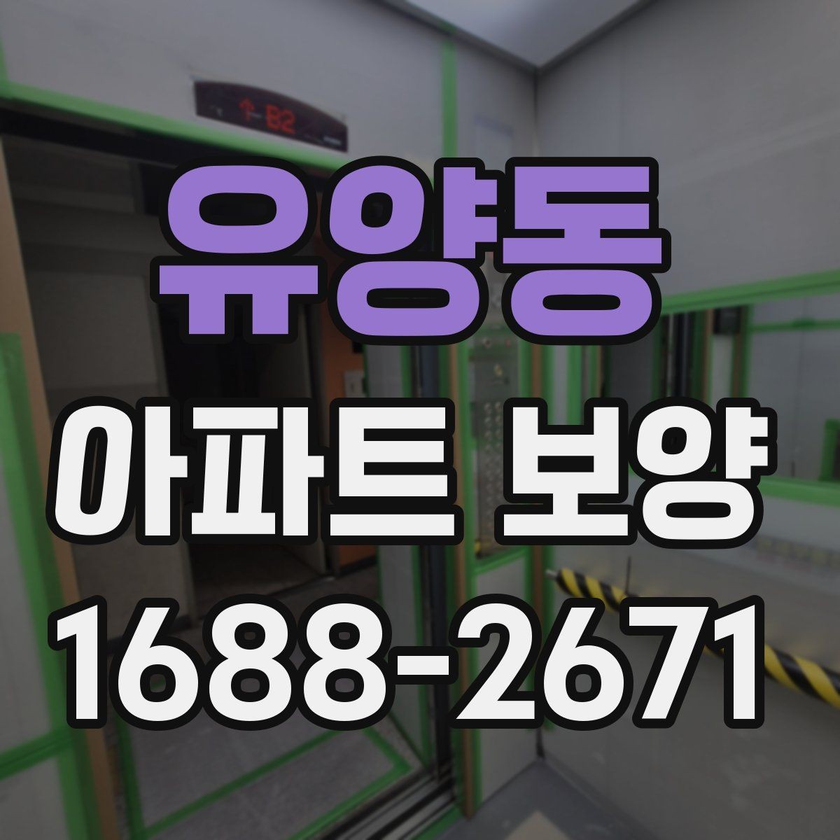 유양동 아파트 보양 작업을 효율적으로 마무리하는 순서
