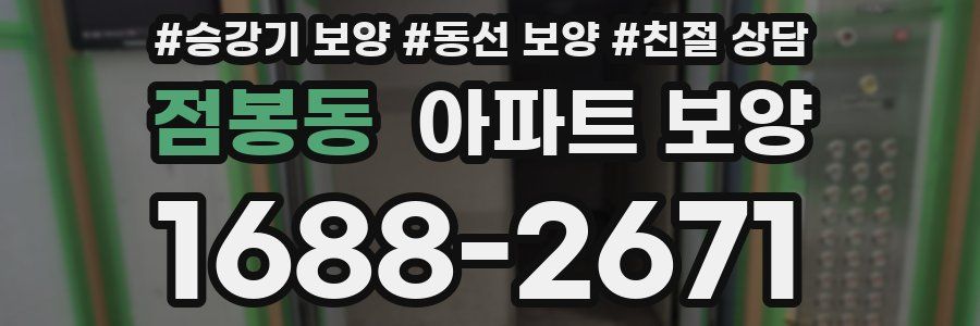 점봉동 아파트 보양