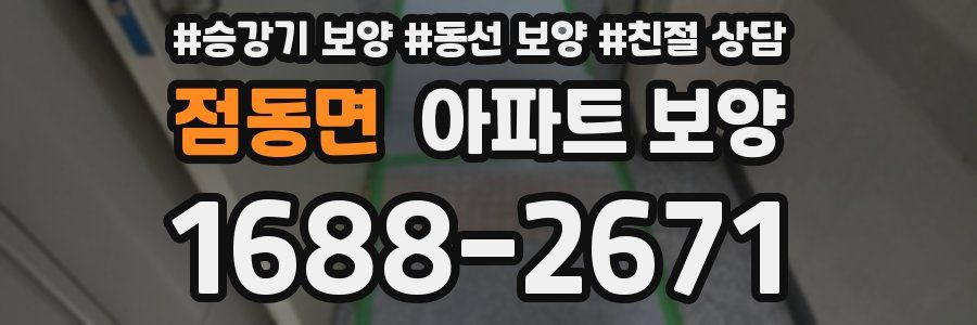점동면 아파트 보양
