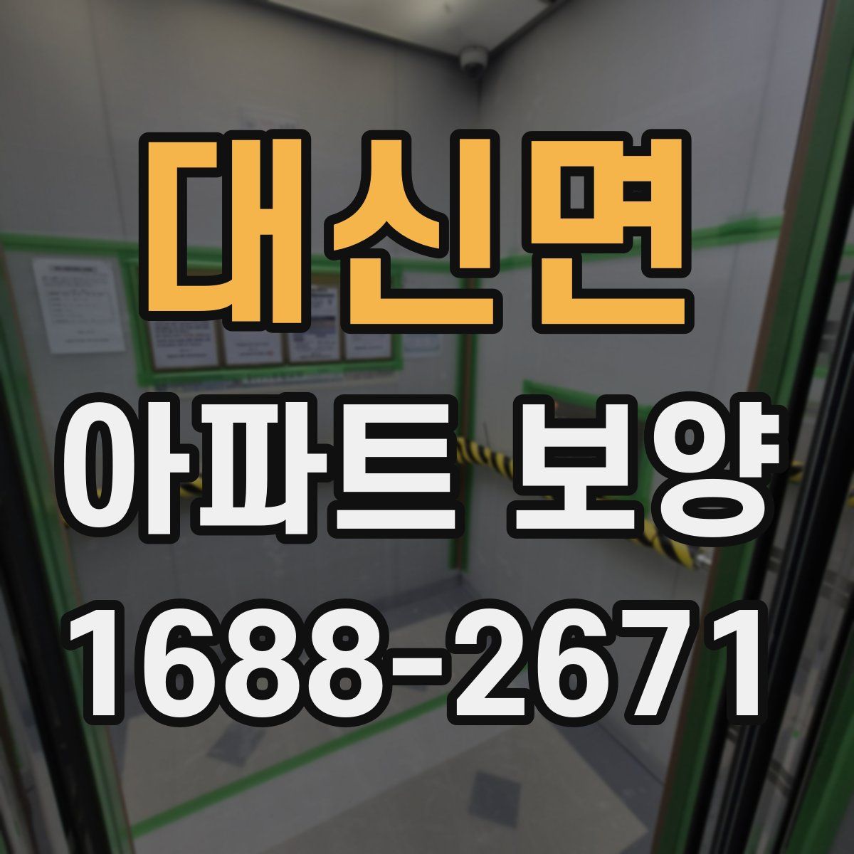 대신면 아파트 보양