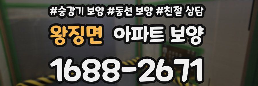 왕징면 아파트 보양
