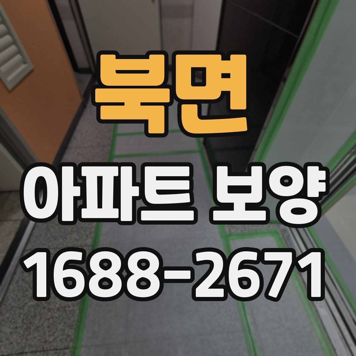 북면 아파트 보양