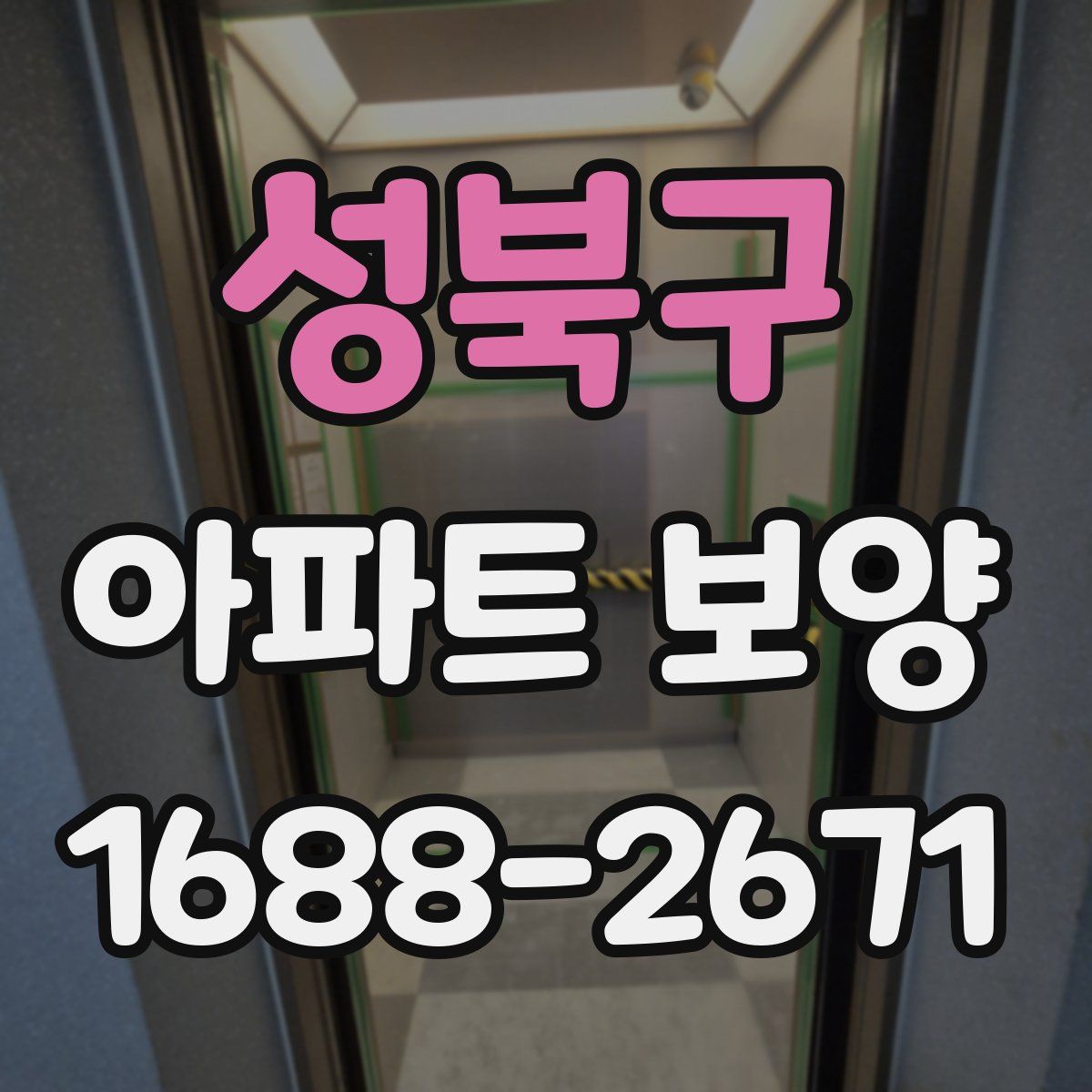 성북구 아파트 보양