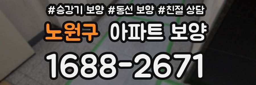 노원구 아파트 보양