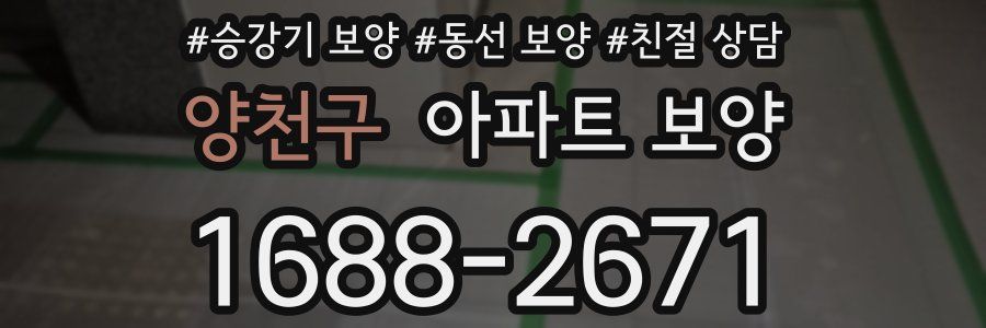 양천구 아파트 보양