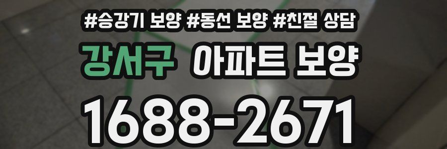 강서구 아파트 보양