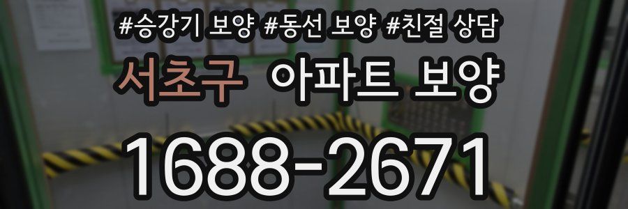 서초구 아파트 보양
