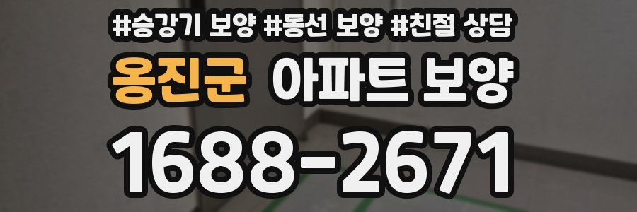옹진군 아파트 보양