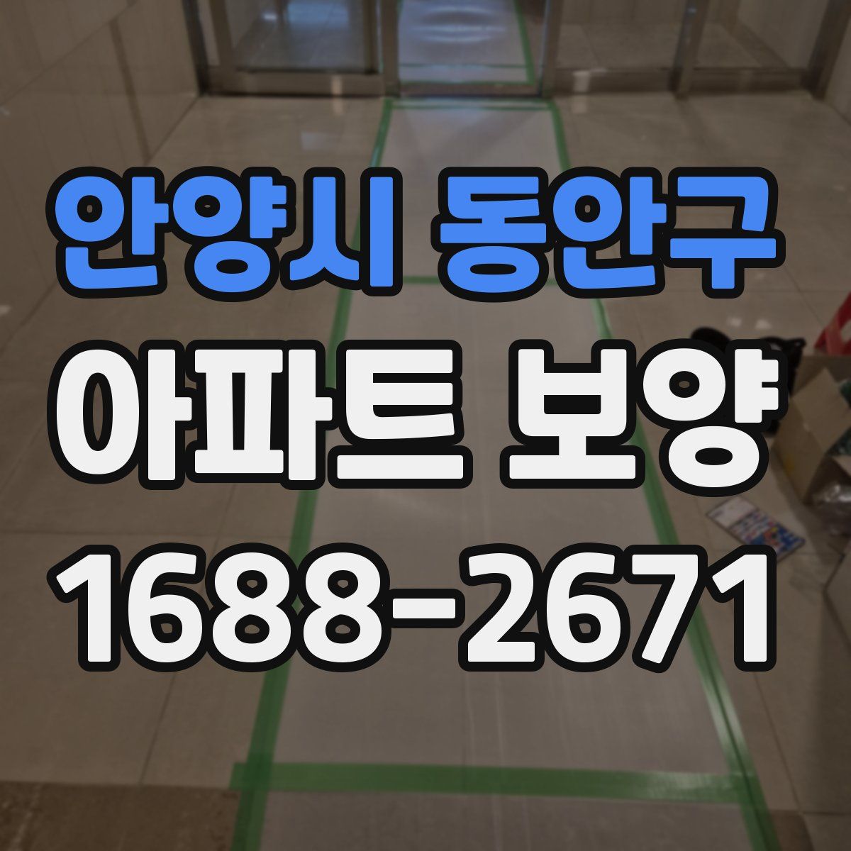 안양시 동안구 아파트 보양