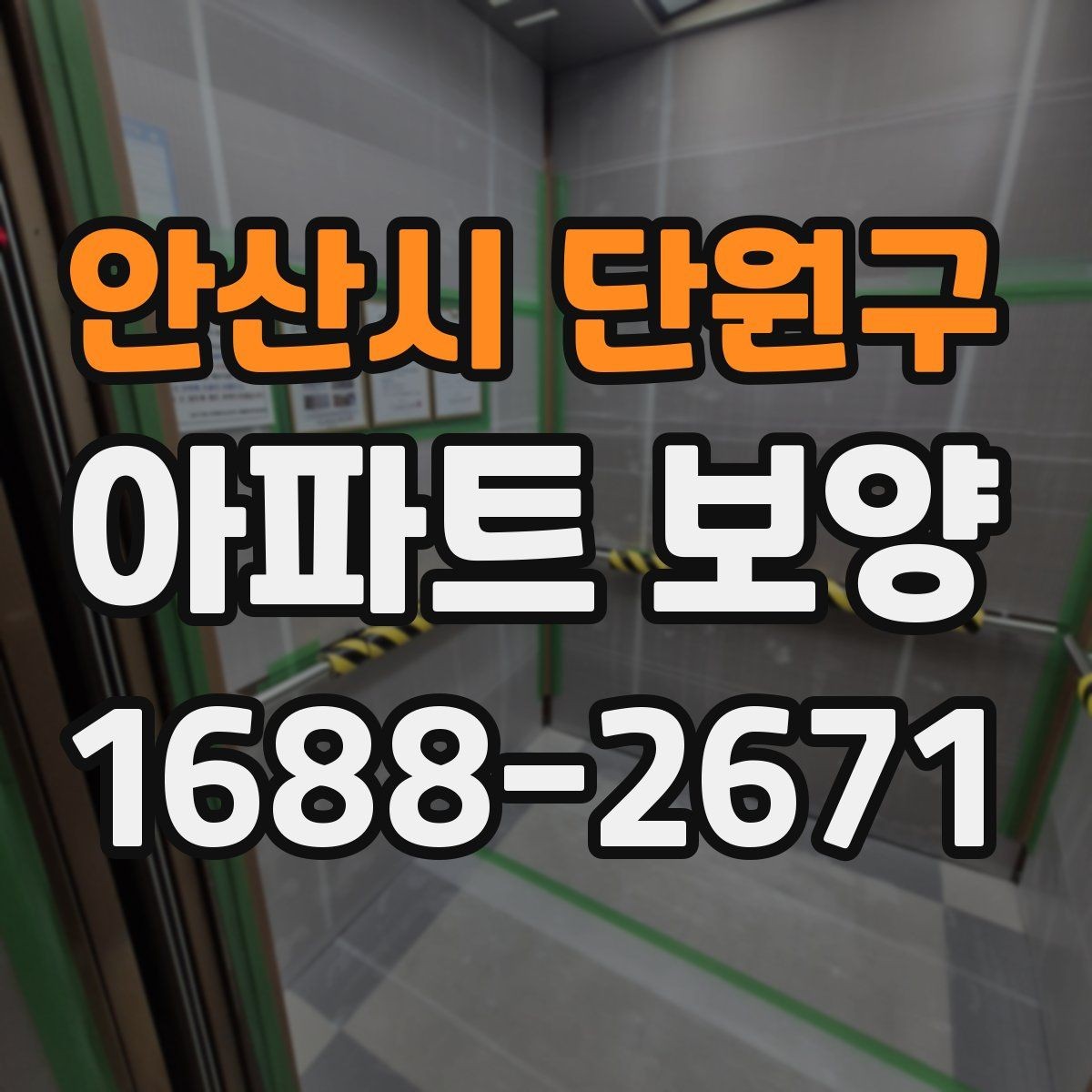 안산시 단원구 아파트 보양 상황별로 달라지는 준비물