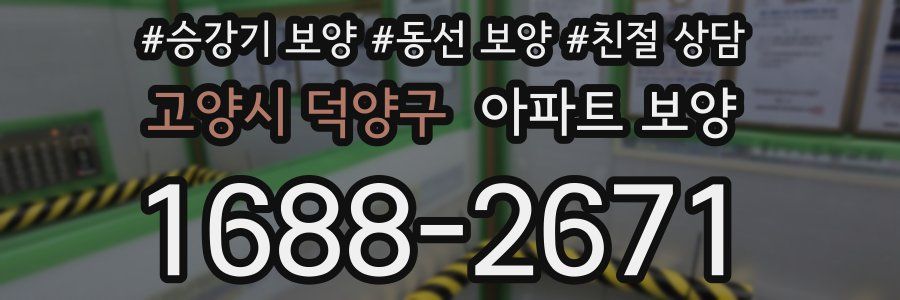 고양시 덕양구 아파트 보양