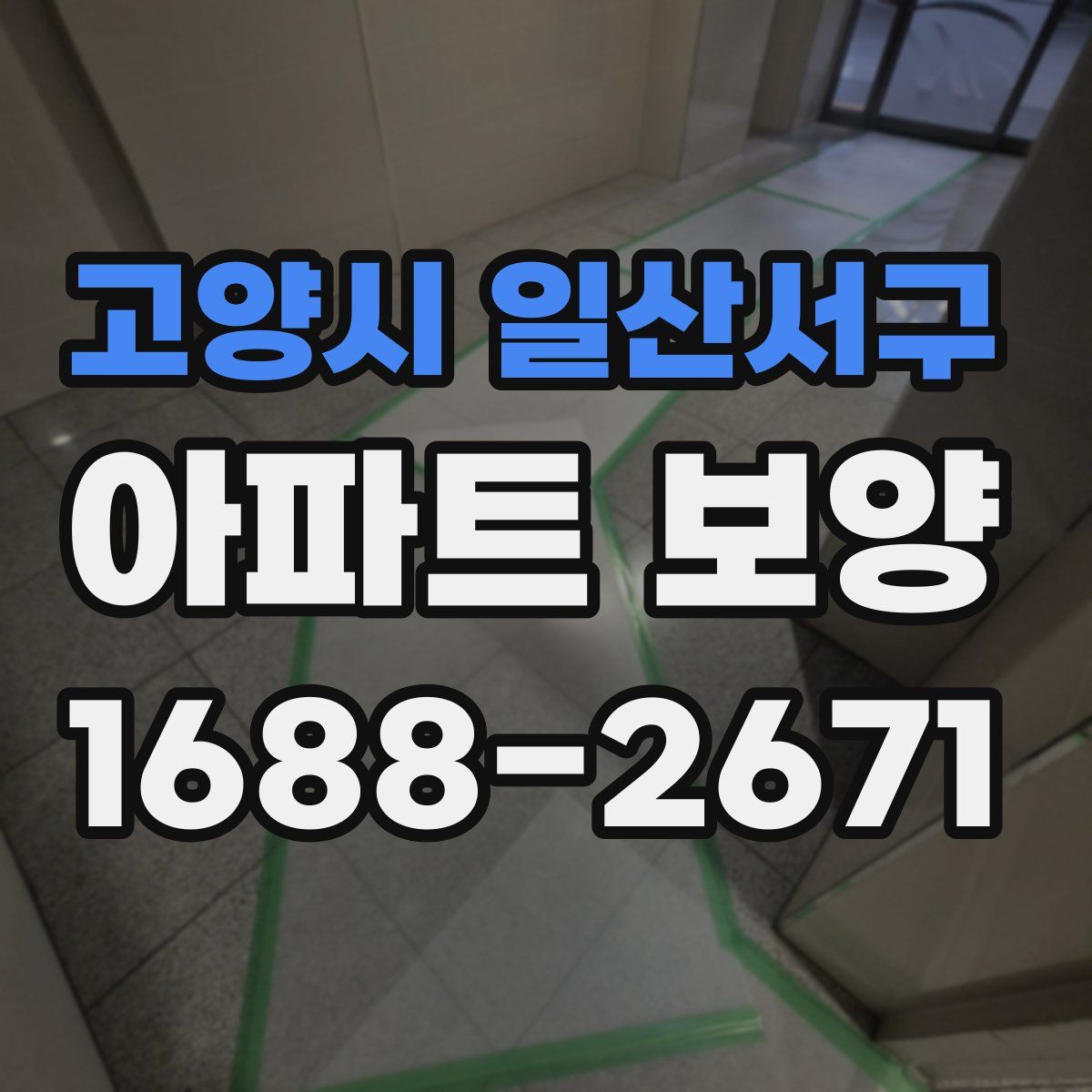 고양시 일산서구 아파트 보양