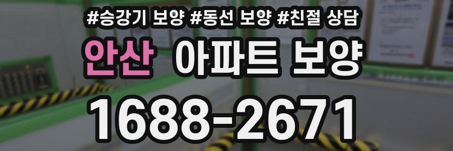 안산 아파트 보양