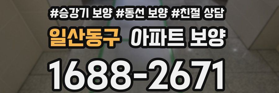 일산동구 아파트 보양