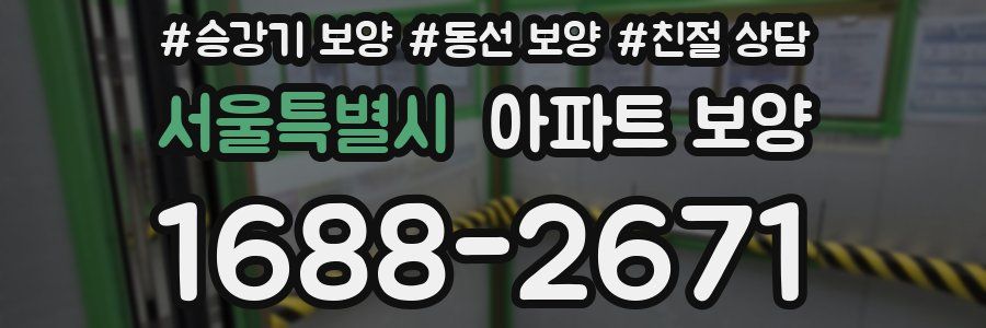 서울특별시 아파트 보양