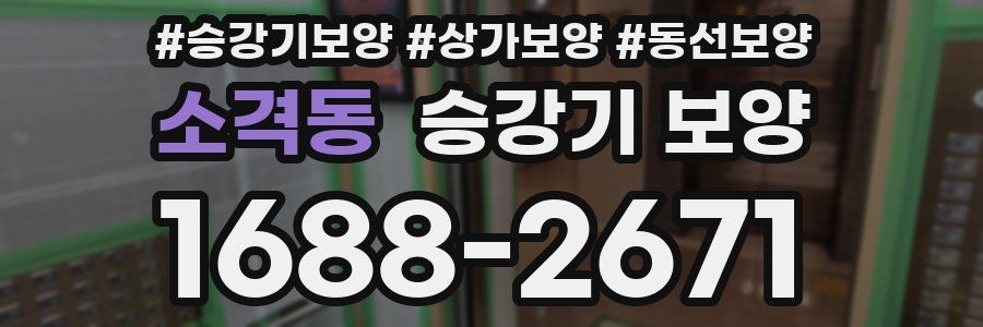 소격동 승강기 보양