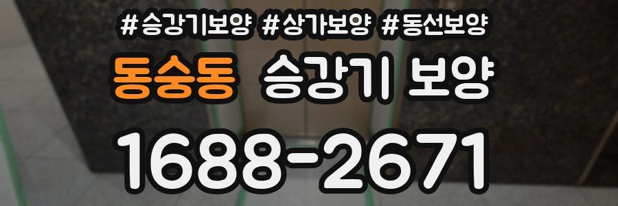 동숭동 승강기 보양