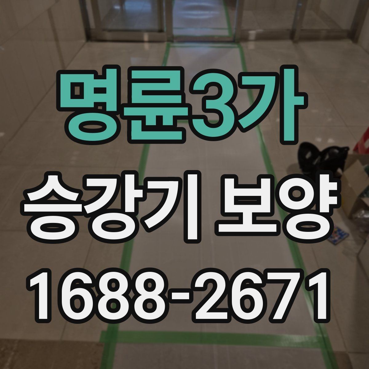 명륜3가 승강기 보양 작업 흐름을 한눈에 정리