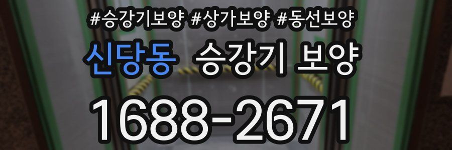 신당동 승강기 보양