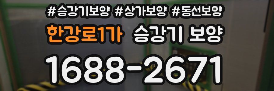 한강로1가 승강기 보양