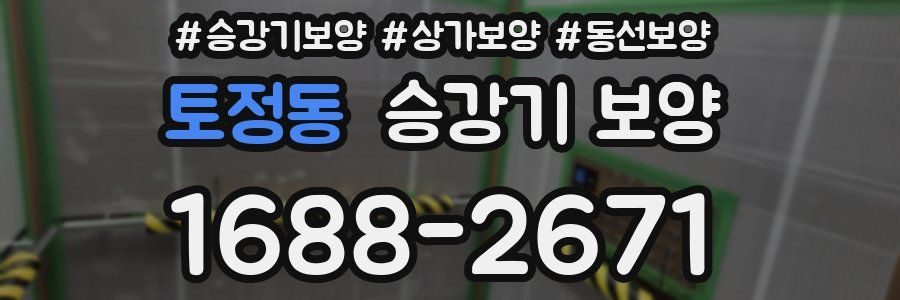 토정동 승강기 보양