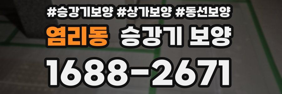 염리동 승강기 보양