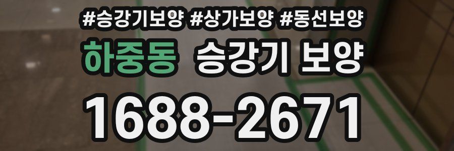 하중동 승강기 보양