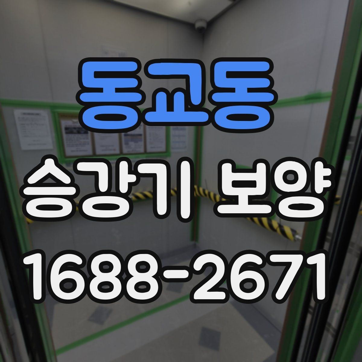 동교동 승강기 보양 공정에서 자주 발생하는 이슈
