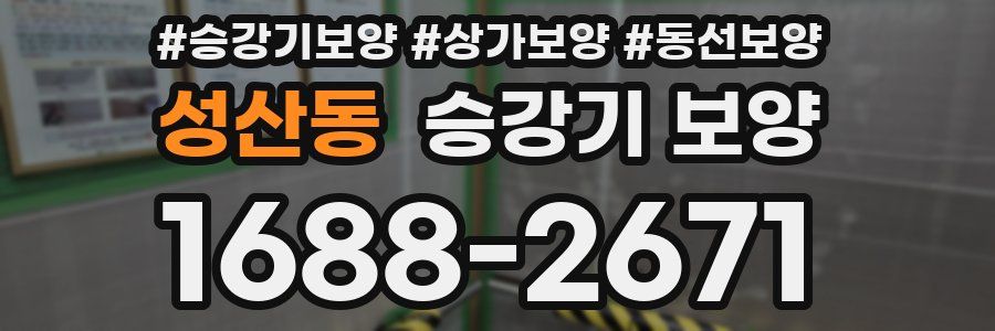 성산동 승강기 보양